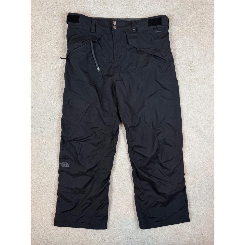 The NORTH FACE Black Men's Large Ski Snowboard Snowmobile Insulated Pants #1455